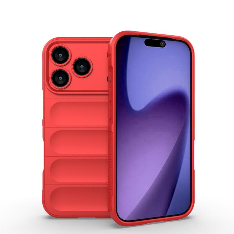 Magic Shield TPU + Flannel Phone Case, For iPhone 18 Pro / 17 Pro, For iPhone 18 Pro Max / 17 Pro Max, For iPhone 17e / 16e, For iPhone 17