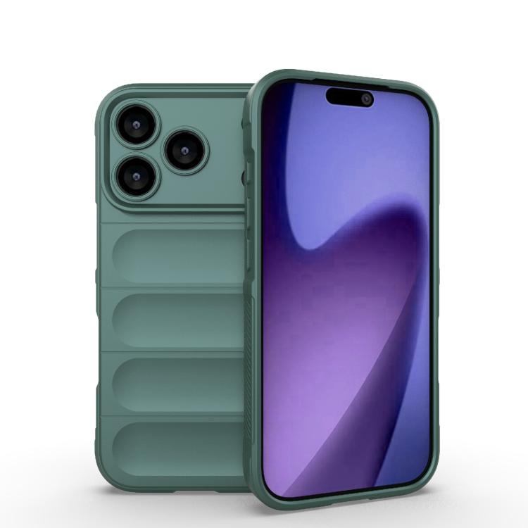 Magic Shield TPU + Flannel Phone Case, For iPhone 18 Pro / 17 Pro, For iPhone 18 Pro Max / 17 Pro Max, For iPhone 17e / 16e, For iPhone 17