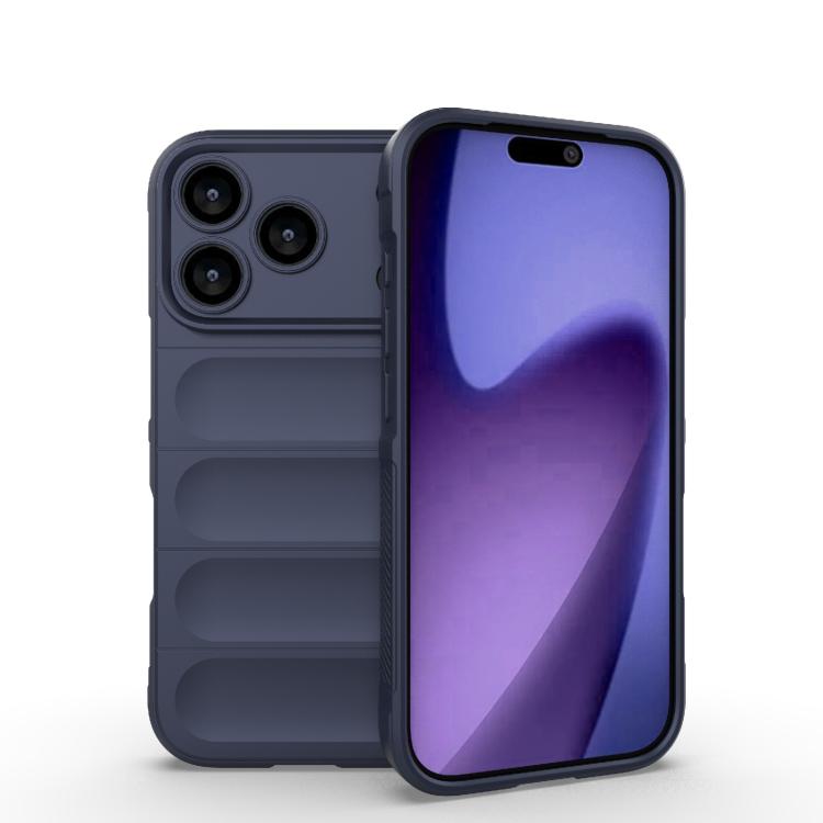 Magic Shield TPU + Flannel Phone Case, For iPhone 18 Pro / 17 Pro, For iPhone 18 Pro Max / 17 Pro Max, For iPhone 17e / 16e, For iPhone 17