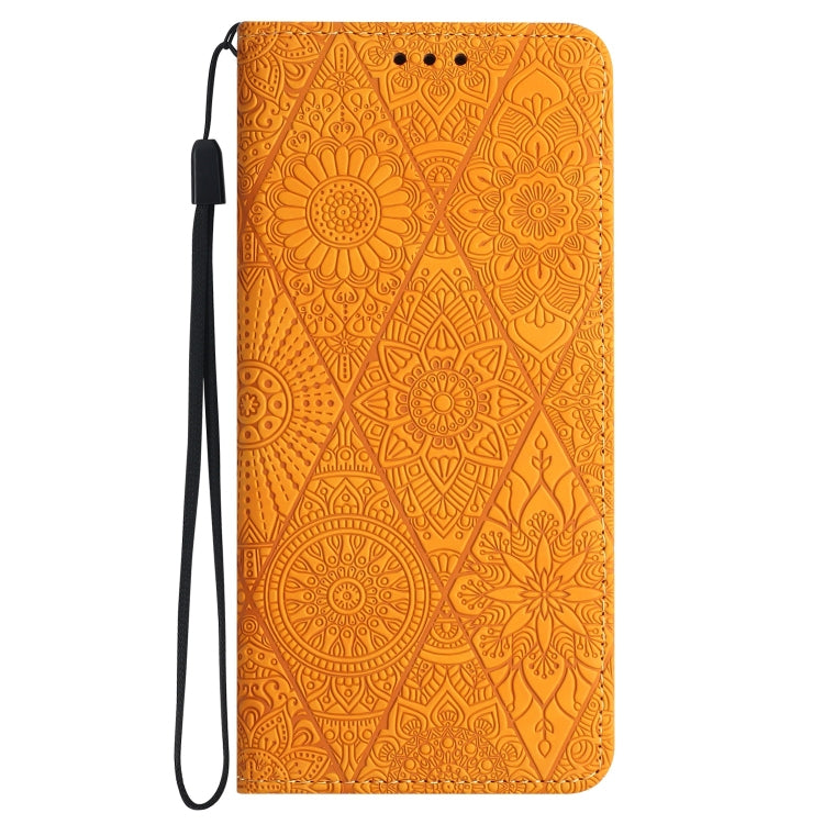 Ethnic Embossed Adsorption Leather Phone Case, For iPhone 15 Pro Max, For iPhone 15 Pro, For iPhone 15 Plus, For iPhone 15