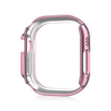 Double Row Diamond Hollow PC Watch Case, For Apple Watch Ultra 2 / Ultra 49mm