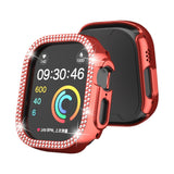 Double Row Diamond Hollow PC Watch Case, For Apple Watch Ultra 2 / Ultra 49mm