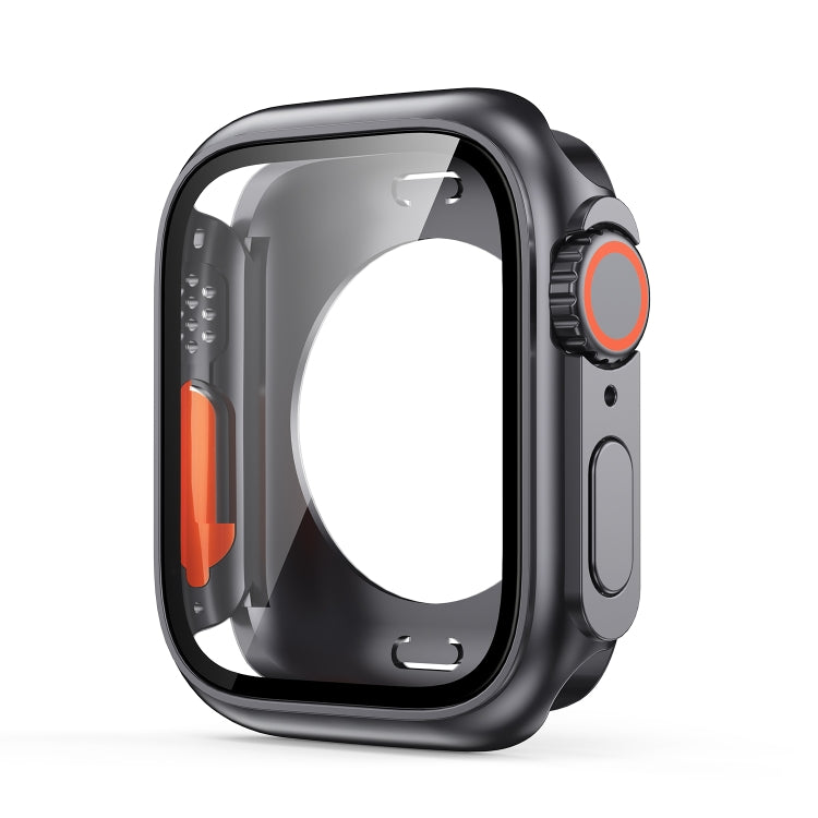 Change to Ultra 49mm All-Inclusive Film Hybrid PC Watch Case, For Apple Watch Series 6 / 5 / 4 / SE 44mm, For Apple Watch Series 6 / 5 / 4 / SE 40mm, For Apple Watch Series 9 / 8 / 7 45mm, For Apple Watch Series 9 / 8 / 7 41mm