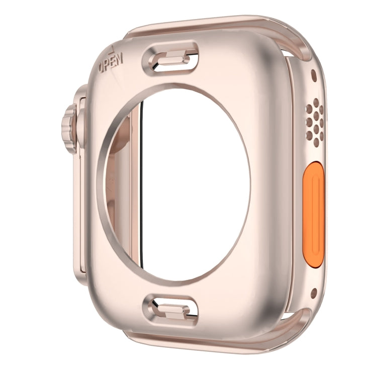 Change to Ultra 49mm Waterproof All-Inclusive Film Hybrid PC Watch Case, For Apple Watch Series 6 / 5 / 4 / SE 44mm, For Apple Watch Series 6 / 5 / 4 / SE 40mm, For Apple Watch Series 9 / 8 / 7 45mm, For Apple Watch Series 9 / 8 / 7 41mm