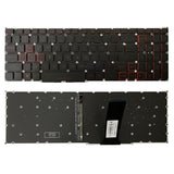 US Version Red Backlight Laptop Keyboard, For Acer Nitro 5 AN515-41, For Acer Nitro 5 AN515-43, For Acer Aspire VN7-793G