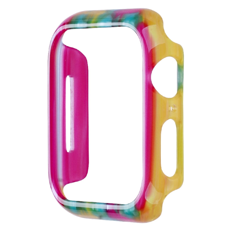 Printed Resin PC Watch Case, For Apple Watch Series 6 / 5 / 4 / SE 44mm, For Apple Watch Series 6 / 5 / 4 / SE 40mm, For Apple Watch Ultra 2 / Ultra 49mm, For Apple Watch Series 8 / 7 45mm