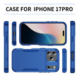 Commuter Shockproof TPU + PC Phone Case, For iPhone 18 Pro / 17 Pro, For iPhone 18 Pro Max / 17 Pro Max, For iPhone 17, For iPhone 17 Air