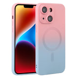 Liquid TPU Silicone Gradient MagSafe Phone Case, For iPhone 16, For iPhone 15 Pro Max, For iPhone 15 Pro, For iPhone 15 Plus, For iPhone 15