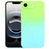 Liquid TPU Silicone Gradient MagSafe Phone Case, For iPhone 17e / 16e, For iPhone 17 Pro Max, For iPhone 17 Pro, For iPhone 17, For iPhone Air, For iPhone 16 Pro Max, For iPhone 16 Pro, For iPhone 16 Plus