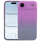 Liquid TPU Silicone Gradient MagSafe Phone Case, For iPhone 17e / 16e, For iPhone 17 Pro Max, For iPhone 17 Pro, For iPhone 17, For iPhone Air, For iPhone 16 Pro Max, For iPhone 16 Pro, For iPhone 16 Plus