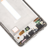 OLED LCD Screen Digitizer Full Assembly with Frame, Not Supporting Fingerprint Identification, For Samsung Galaxy A52S SM-A528B
