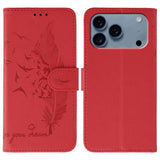 Feather Pattern Litchi Texture Leather Phone Case, For iPhone 17 Pro Max, For iPhone 17 Pro, For iPhone 17, For iPhone Air, For iPhone 15 Pro Max, For iPhone 15 Pro, For iPhone 15 Plus, For iPhone 15