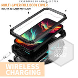 R-JUST Sliding Camera IP54 Life Waterproof Holder Phone Case, For iPhone 15 Pro Max, For iPhone 15 Pro, For iPhone 15 Plus, For iPhone 15