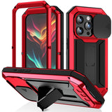 R-JUST Sliding Camera IP54 Life Waterproof Holder Phone Case, For iPhone 15 Pro Max, For iPhone 15 Pro, For iPhone 15 Plus, For iPhone 15