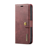 DG.MING Crazy Horse Texture Detachable Magnetic Leather Phone Case, For iPhone 15 Pro Max, For iPhone 15 Pro, For iPhone 15 Plus, For iPhone 15