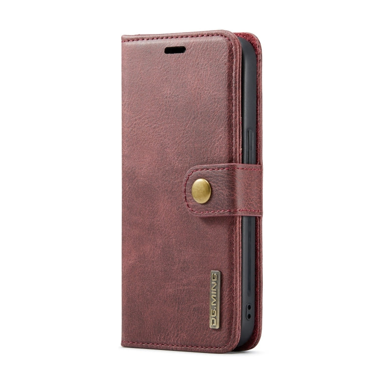 DG.MING Crazy Horse Texture Detachable Magnetic Leather Phone Case, For iPhone 15 Pro Max, For iPhone 15 Pro, For iPhone 15 Plus, For iPhone 15
