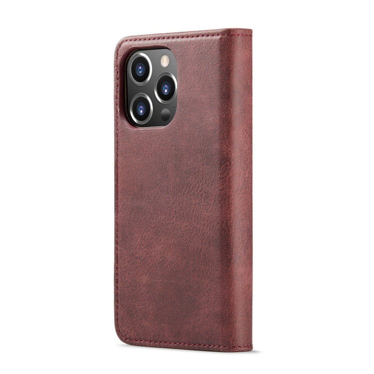 DG.MING Crazy Horse Texture Detachable Magnetic Leather Phone Case, For iPhone 15 Pro Max, For iPhone 15 Pro, For iPhone 15 Plus, For iPhone 15