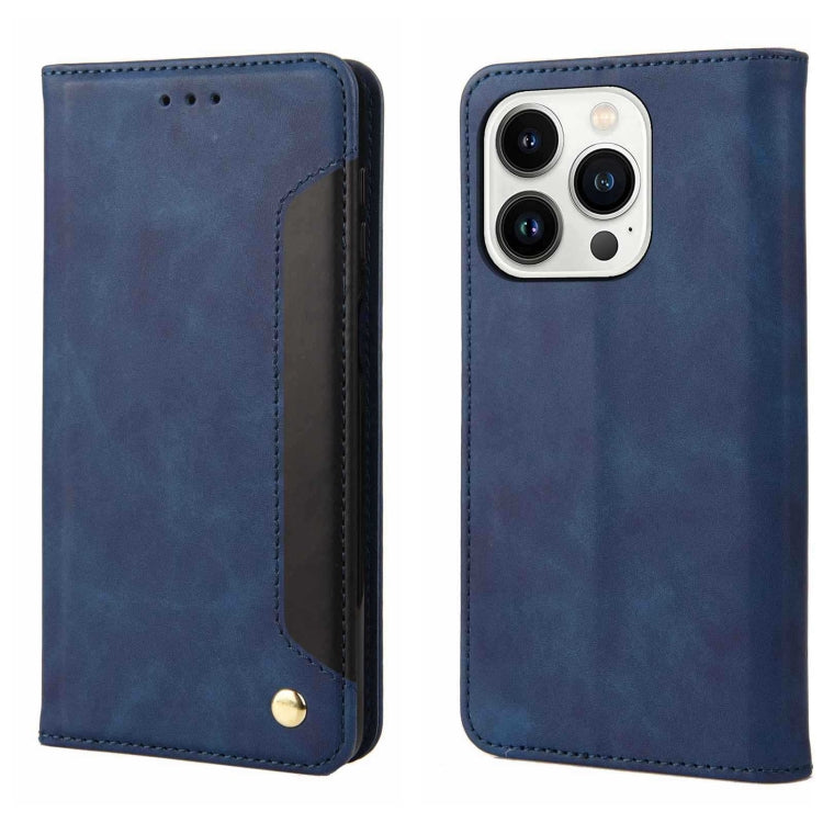 Skin Feel Splicing Leather Phone Case, For iPhone 17e / 16e, For iPhone 17 Pro Max, For iPhone 17 Pro, For iPhone 17, For iPhone Air, For iPhone 16 Pro Max, For iPhone 16 Pro, For iPhone 16 Plus