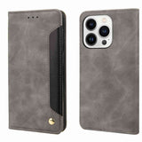 Skin Feel Splicing Leather Phone Case, For iPhone 17e / 16e, For iPhone 17 Pro Max, For iPhone 17 Pro, For iPhone 17, For iPhone Air, For iPhone 16 Pro Max, For iPhone 16 Pro, For iPhone 16 Plus