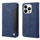 Skin Feel Splicing Leather Phone Case, For iPhone 17e / 16e, For iPhone 17 Pro Max, For iPhone 17 Pro, For iPhone 17, For iPhone Air, For iPhone 16 Pro Max, For iPhone 16 Pro, For iPhone 16 Plus