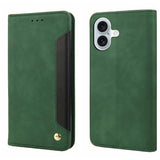 Skin Feel Splicing Leather Phone Case, For iPhone 17e / 16e, For iPhone 17 Pro Max, For iPhone 17 Pro, For iPhone 17, For iPhone Air, For iPhone 16 Pro Max, For iPhone 16 Pro, For iPhone 16 Plus
