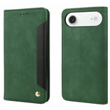 Skin Feel Splicing Leather Phone Case, For iPhone 17e / 16e, For iPhone 17 Pro Max, For iPhone 17 Pro, For iPhone 17, For iPhone Air, For iPhone 16 Pro Max, For iPhone 16 Pro, For iPhone 16 Plus
