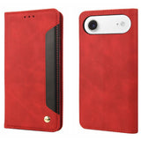 Skin Feel Splicing Leather Phone Case, For iPhone 17e / 16e, For iPhone 17 Pro Max, For iPhone 17 Pro, For iPhone 17, For iPhone Air, For iPhone 16 Pro Max, For iPhone 16 Pro, For iPhone 16 Plus