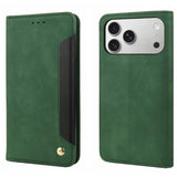 Skin Feel Splicing Leather Phone Case, For iPhone 17e / 16e, For iPhone 17 Pro Max, For iPhone 17 Pro, For iPhone 17, For iPhone Air, For iPhone 16 Pro Max, For iPhone 16 Pro, For iPhone 16 Plus