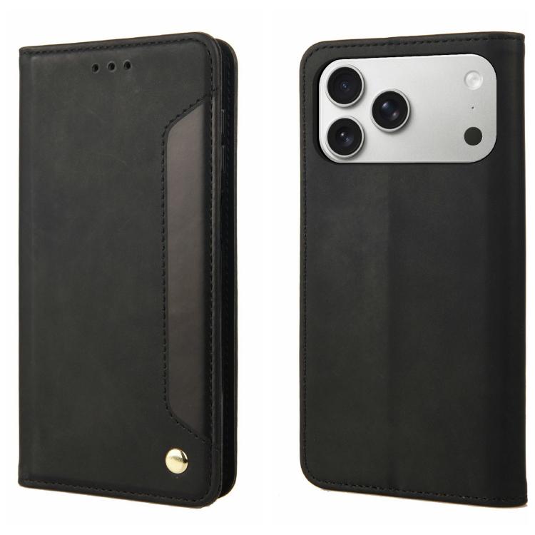 Skin Feel Splicing Leather Phone Case, For iPhone 17e / 16e, For iPhone 17 Pro Max, For iPhone 17 Pro, For iPhone 17, For iPhone Air, For iPhone 16 Pro Max, For iPhone 16 Pro, For iPhone 16 Plus