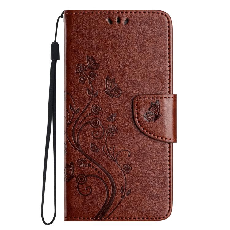 Butterfly Flower Pattern Flip Leather Phone Case, For iPhone 17e / 16e, For iPhone 17 Pro Max, For iPhone 17 Pro, For iPhone 17, For iPhone Air, For iPhone 16 Pro Max