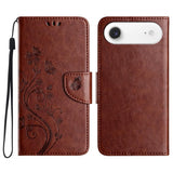 Butterfly Flower Pattern Flip Leather Phone Case, For iPhone 17e / 16e, For iPhone 17 Pro Max, For iPhone 17 Pro, For iPhone 17, For iPhone Air, For iPhone 16 Pro Max