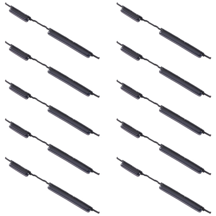 10pcs Volume Control Button, For Samsung Galaxy S20 FE SM-G780, For Samsung Galaxy Z Flip 5G SM-F707, For Samsung Galaxy M23 SM-M236, For Samsung Galaxy A23 SM-A235, For Samsung Galaxy A53 5G SM-A536, For Samsung Galaxy A73 5G SM-A736                  ...