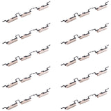 10pcs Power Button + Volume Control Button, For Samsung Galaxy J4 SM-J400, For Samsung Galaxy A8 2018 SM-A530, For Samsung Galaxy A8+ 2018 SM-A730