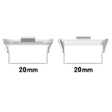 1 Pair Stainless Steel Metal Watch Band Connector, For Xiaomi Mi Band 8 Pro