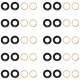 10set Back Camera Lens, For Samsung Galaxy M54 SM-M546B, For Samsung Galaxy M14 SM-M146B, For Samsung Galaxy A24 4G SM-A245F, For Samsung Galaxy F04 SM-E045F, For Samsung Galaxy A14 SM-A145F, For Samsung Galaxy M04 SM-M045F                             ...