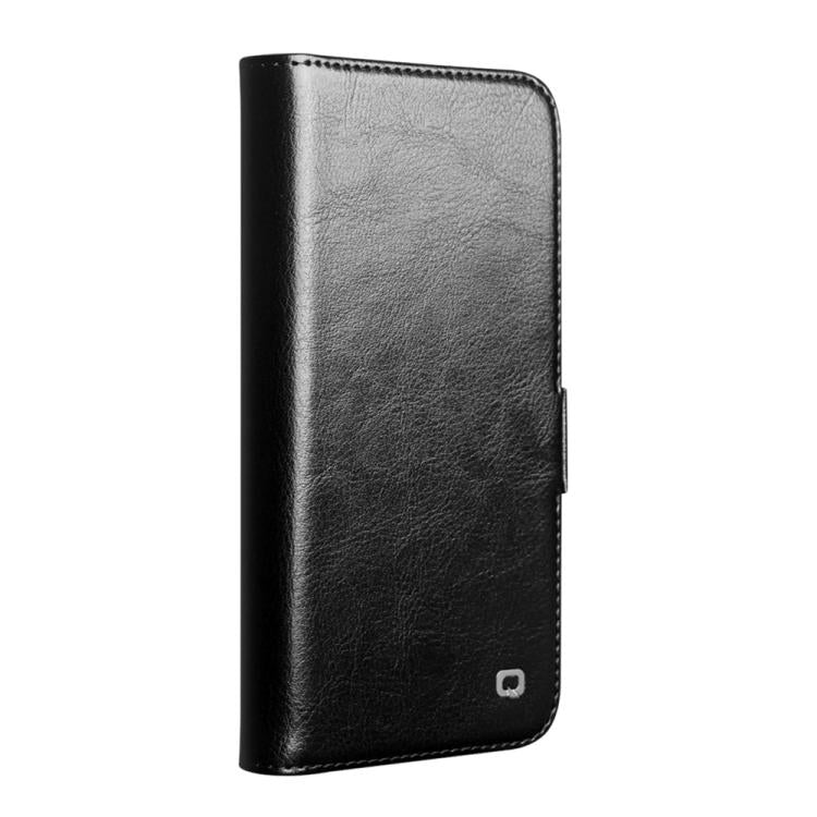 QIALINO Classic 103 Buckle Genuine Leather Phone Case, For iPhone 17e / 16e, For iPhone 17 Pro Max, For iPhone 17 Pro, For iPhone 17, For iPhone Air, For iPhone 15 Pro Max, For iPhone 15 Plus, For iPhone 15
