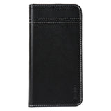 GEBEI Top-grain Horizontal Flip Leather Phone Case, For iPhone 15