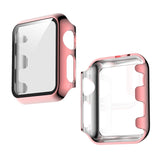 Full Coverage Plating TPU Case, For Apple Watch Series 3 & 2 & 1 38mm, For Apple Watch Series 3 & 2 & 1 42mm, For Apple Watch Series 5 & 4 40mm, For Apple Watch Series 5 & 4 44mm