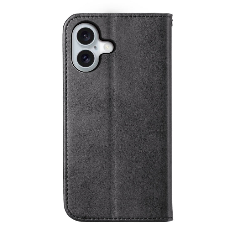 Cubic Grid Calf Texture Magnetic Leather Phone Case, For iPhone 16, For iPhone 15 Pro Max, For iPhone 15 Pro, For iPhone 15 Plus, For iPhone 15