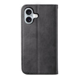 Cubic Grid Calf Texture Magnetic Leather Phone Case, For iPhone 16, For iPhone 15 Pro Max, For iPhone 15 Pro, For iPhone 15 Plus, For iPhone 15