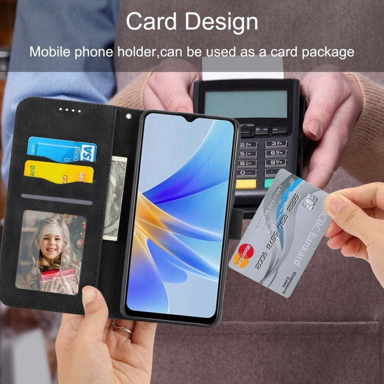 Dierfeng Dream Line TPU Hybrid PU Leather Phone Case, For iPhone 16, For iPhone 15 Pro Max, For iPhone 15 Pro, For iPhone 15 Plus, For iPhone 15