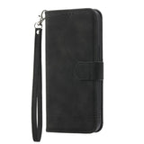 Dierfeng Dream Line TPU Hybrid PU Leather Phone Case, For iPhone 17 Pro Max, For iPhone 17 Pro, For iPhone 17, For iPhone Air, For iPhone 16e, For iPhone 16 Pro Max, For iPhone 16 Pro, For iPhone 16 Plus