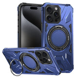MagSafe Magnetic Shockproof Phone Case with Ring Holder, For iPhone 16 Plus, For iPhone 16, For iPhone 15 Pro Max, For iPhone 15 Pro, For iPhone 15 Plus, For iPhone 15