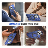 MagSafe Magnetic Shockproof Phone Case with Ring Holder, For iPhone 14 Plus, For iPhone 14/13, For iPhone 14 Pro, For iPhone 14 Pro Max, For iPhone 13 Pro Max, For iPhone 13 Pro