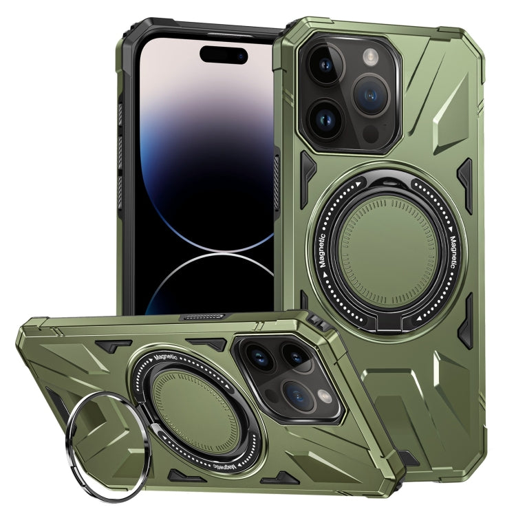 MagSafe Magnetic Shockproof Phone Case with Ring Holder, For iPhone 14 Plus, For iPhone 14/13, For iPhone 14 Pro, For iPhone 14 Pro Max, For iPhone 13 Pro Max, For iPhone 13 Pro