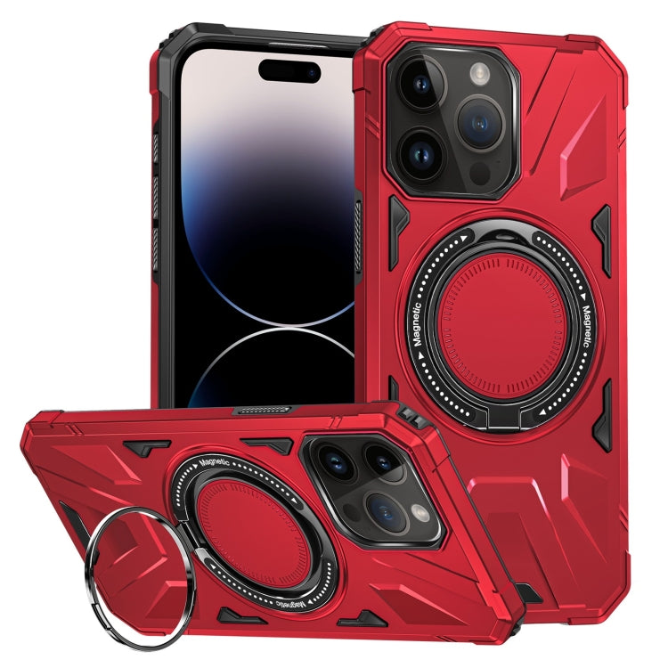 MagSafe Magnetic Shockproof Phone Case with Ring Holder, For iPhone 14 Plus, For iPhone 14/13, For iPhone 14 Pro, For iPhone 14 Pro Max, For iPhone 13 Pro Max, For iPhone 13 Pro