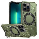 MagSafe Magnetic Shockproof Phone Case with Ring Holder, For iPhone 14 Plus, For iPhone 14/13, For iPhone 14 Pro, For iPhone 14 Pro Max, For iPhone 13 Pro Max, For iPhone 13 Pro