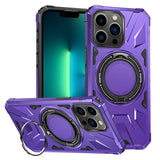 MagSafe Magnetic Shockproof Phone Case with Ring Holder, For iPhone 14 Plus, For iPhone 14/13, For iPhone 14 Pro, For iPhone 14 Pro Max, For iPhone 13 Pro Max, For iPhone 13 Pro