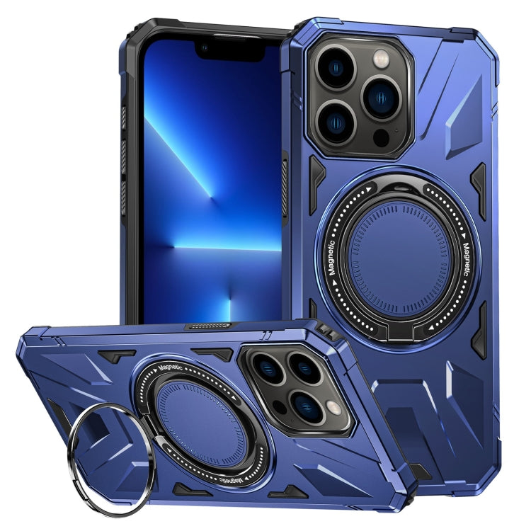 MagSafe Magnetic Shockproof Phone Case with Ring Holder, For iPhone 14 Plus, For iPhone 14/13, For iPhone 14 Pro, For iPhone 14 Pro Max, For iPhone 13 Pro Max, For iPhone 13 Pro