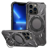 MagSafe Magnetic Shockproof Phone Case with Ring Holder, For iPhone 14 Plus, For iPhone 14/13, For iPhone 14 Pro, For iPhone 14 Pro Max, For iPhone 13 Pro Max, For iPhone 13 Pro